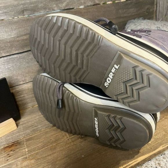 Kids Childrens Sorel Joan of Arctic Snow Winter Waterproof Boots Size 4 GUC - Picture 5 of 6